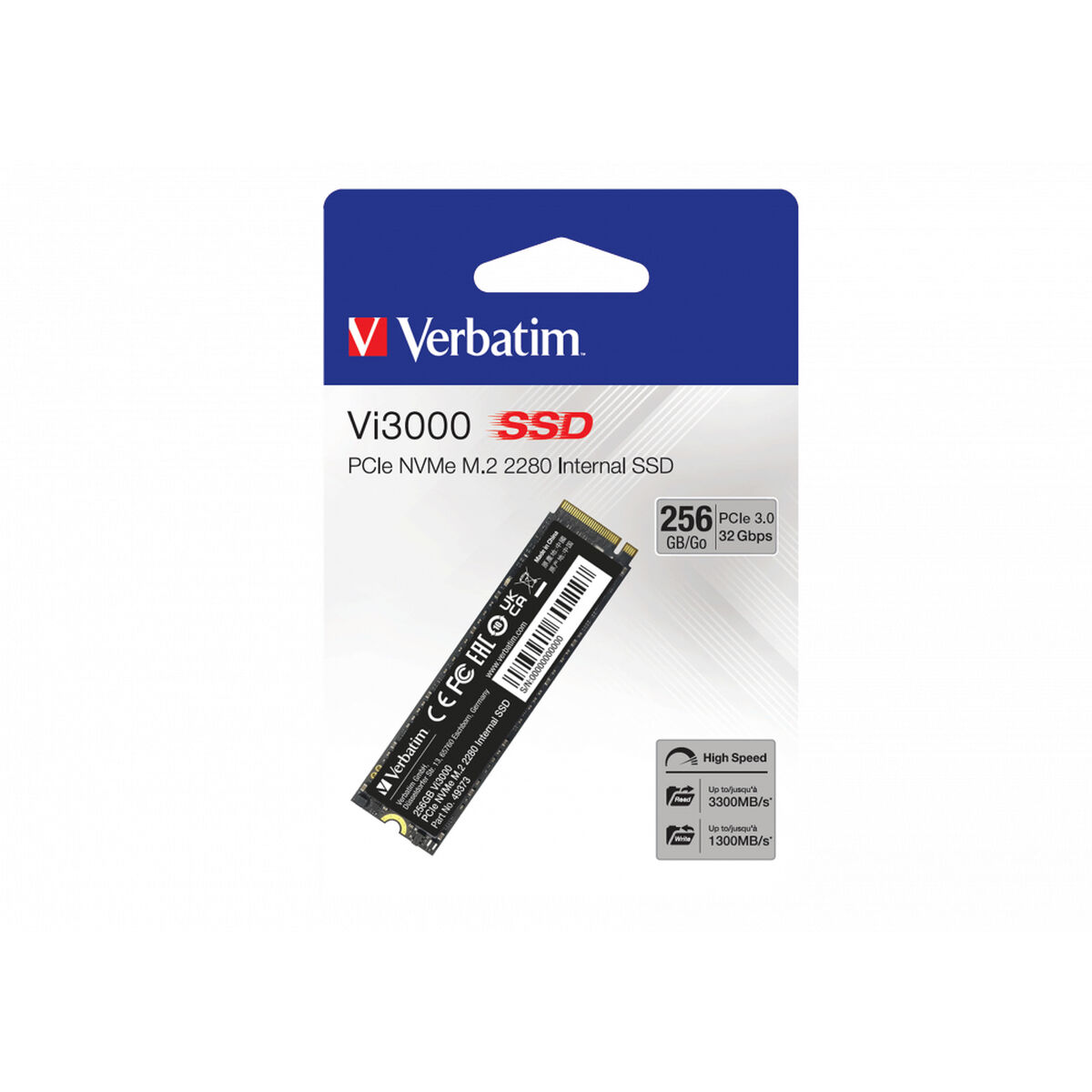 Merevlemez Verbatim VI3000 256 GB SSD